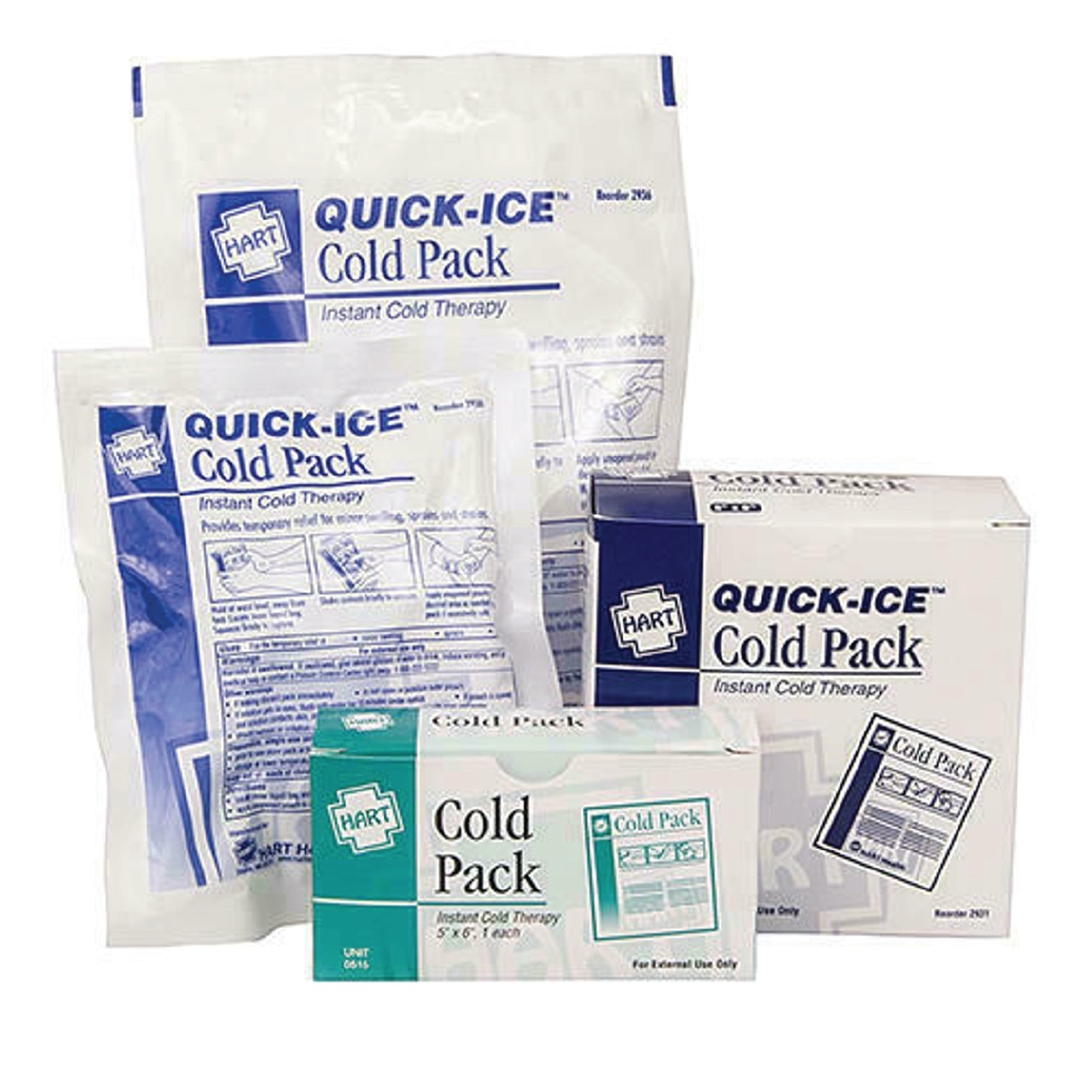 Instant Ice Packs and Thermal Wraps for First Aid